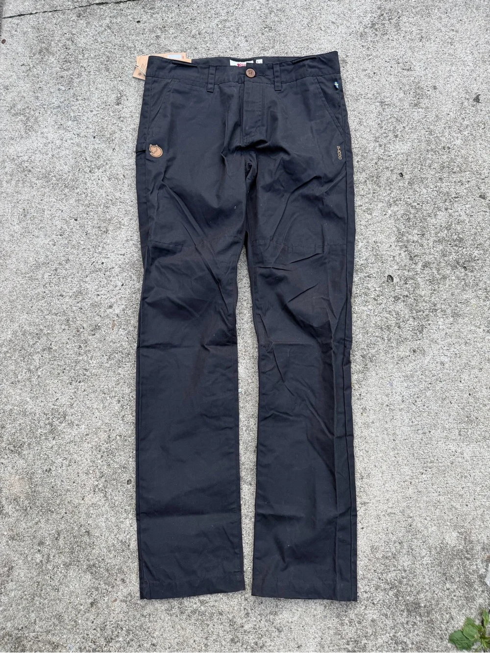 Fjallraven Sormland Tapered Trousers Mens Size 29x32 Dark Grey G1000 Silent NWT